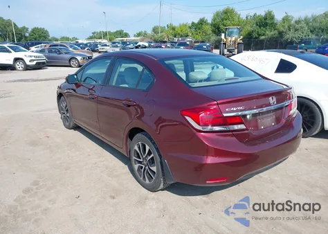 2014 Honda Civic Ex из США, поврежденный, VIN 19XFB2F86EE250838